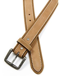 Hawx Men's Buff Brown Leather Belt