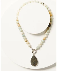 Shyanne Women's Tonal Labra Teardrop Pendant