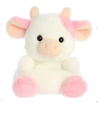 Aurora 5" Strawberry Cow™ Palm Pals™ Plush Toy