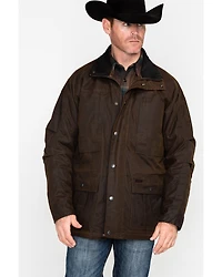 Outback Trading Men's Oilskin Deer Hunter Jacket