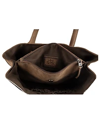 STS Ranchwear By Carroll Josie Cowhide Tote Bag