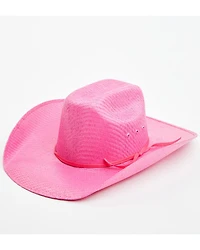 Twisted Little Girls' Straw Cowboy Hat