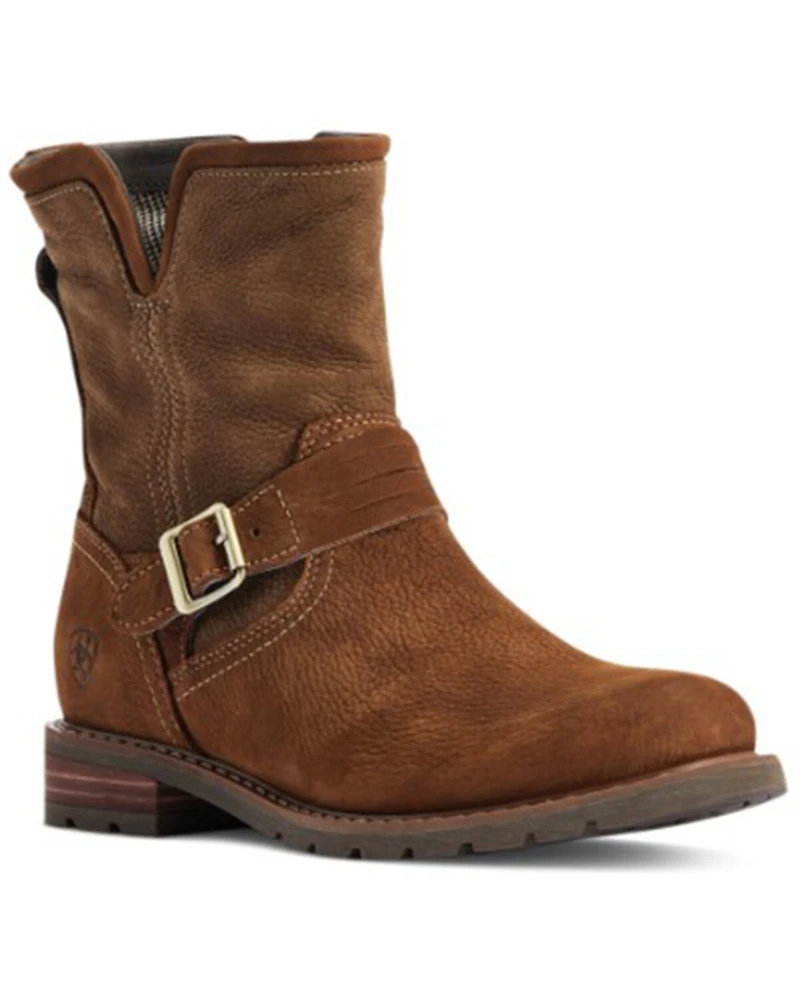 Ariat Women's Savannah Waterproof Pull On English Riding Boots - Round Toe