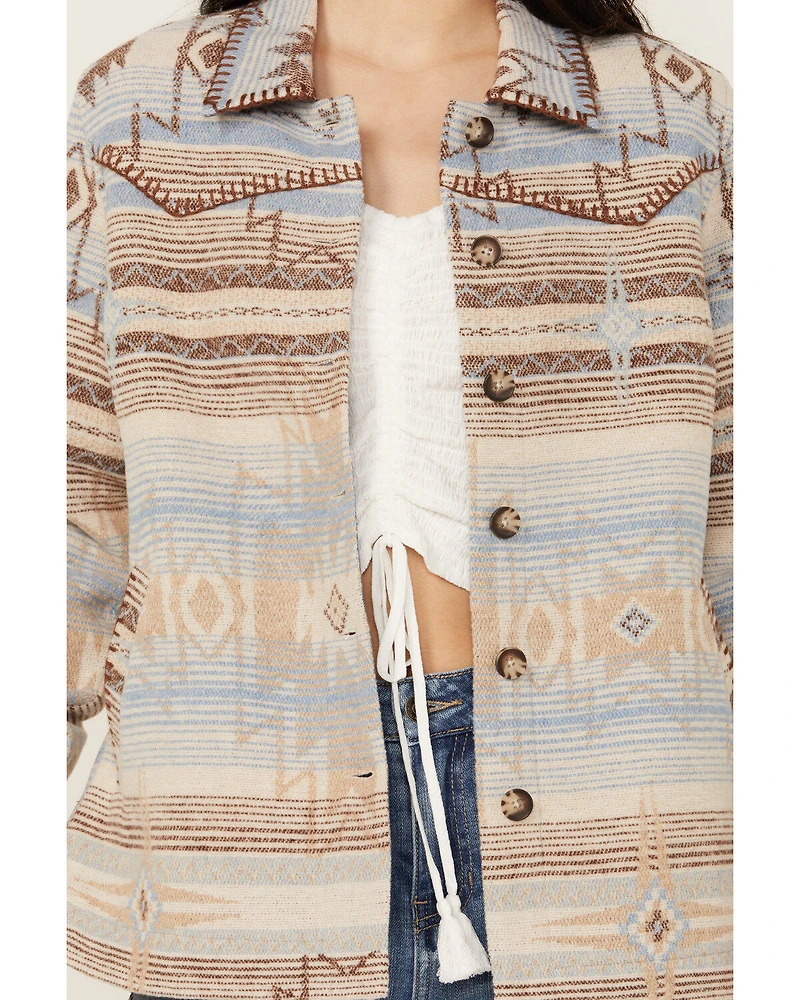 Idyllwind Women's Hickorydale Southwestern Print Shacket