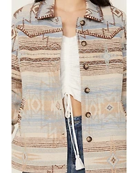 Idyllwind Women's Hickorydale Southwestern Print Shacket