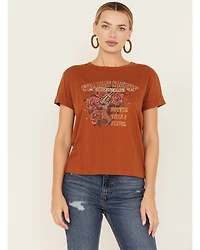 White Crow Women's Straight Shooter Short Sleeve Graphic Tee