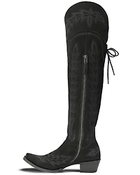 Lane Women's Lexington Over The Knee Suede Western Boots - Snip Toe