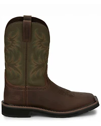 Justin Men's Driller Western Work Boots - Soft Toe