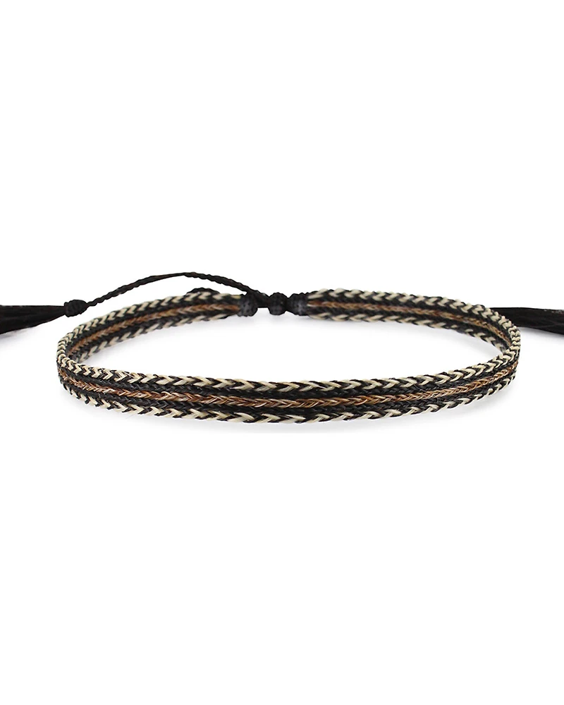 Colorado Horsehair Single Tassel Hat Band