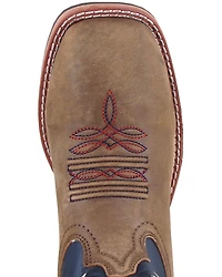 Smoky Mountain Women's 10" Stars and Stripes Western Boots - Broad Square Toe