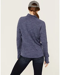 Ariat Women's Rebar Gridwork Baselayer 1/4 Zip T-Shirt