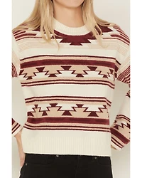 Ariat Women's Southwestern Print Sweater