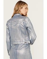 Idyllwind Women's Goldfinch Denim Foiled Jacket