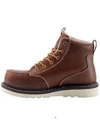 Avenger Men's Wedge 6" Mid Waterproof Lace-Up Work Boots - Carbon Nanofiber Toe