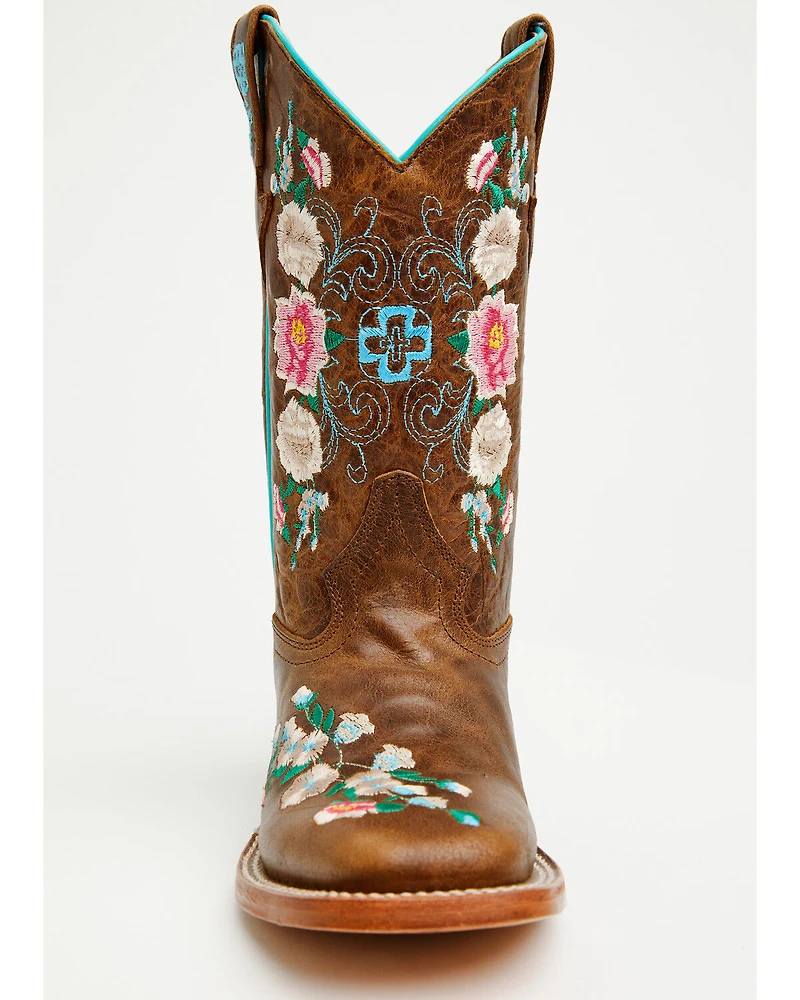 Macie Bean Little Girls' Honey Bunch Western Boots - Square Toe