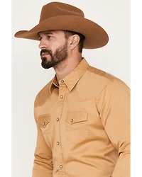 Blue Ranchwear Men's Twill Long Sleeve Snap Shirt