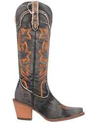 Dingo Women's Texas Tornado Tall Western Boots - Round Toe
