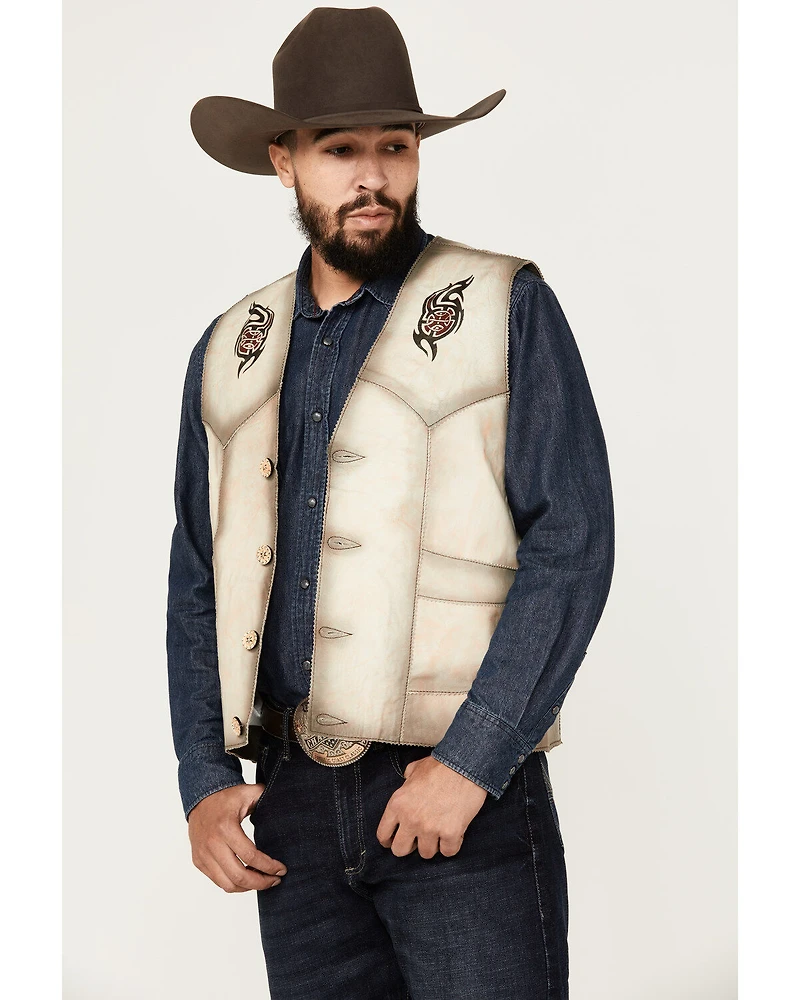 Kobler Leather Men's Eagle Vest