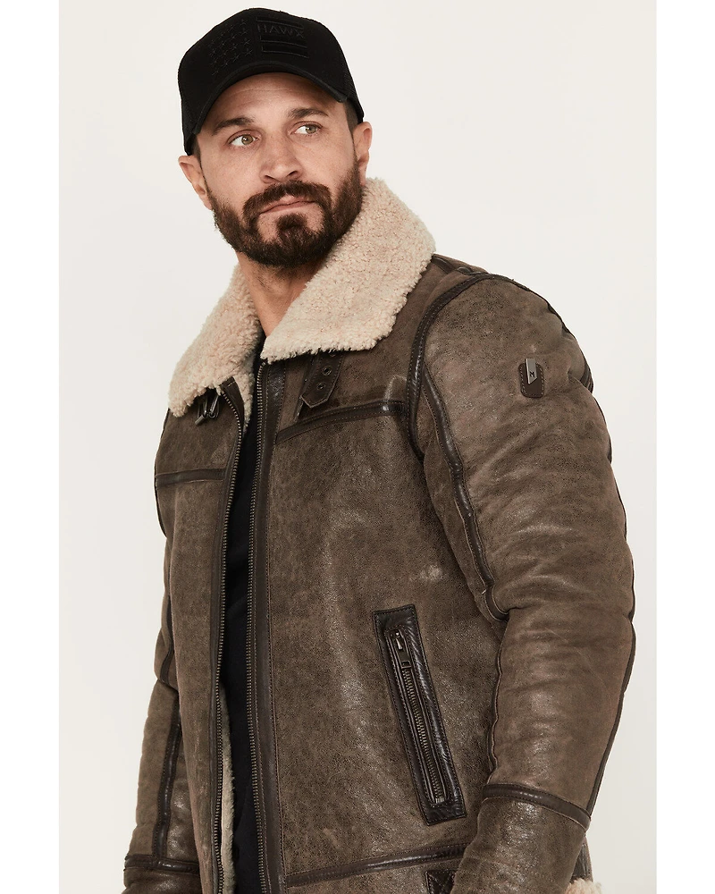 Mauritius Leather Men's Flight Jacket