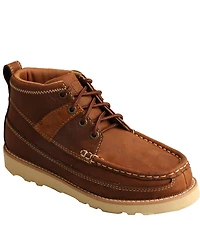 Twisted X Boys' Wedge Sole Moc Boots - Soft Toe