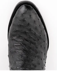 Ferrini Men's Colt Exotic Full-Quill Ostrich Western Boots - Round Toe