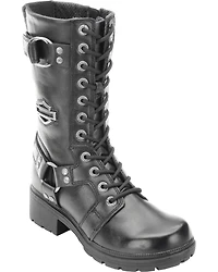 Harley Davidson Women's Eda Lace-Up Harness Boots
