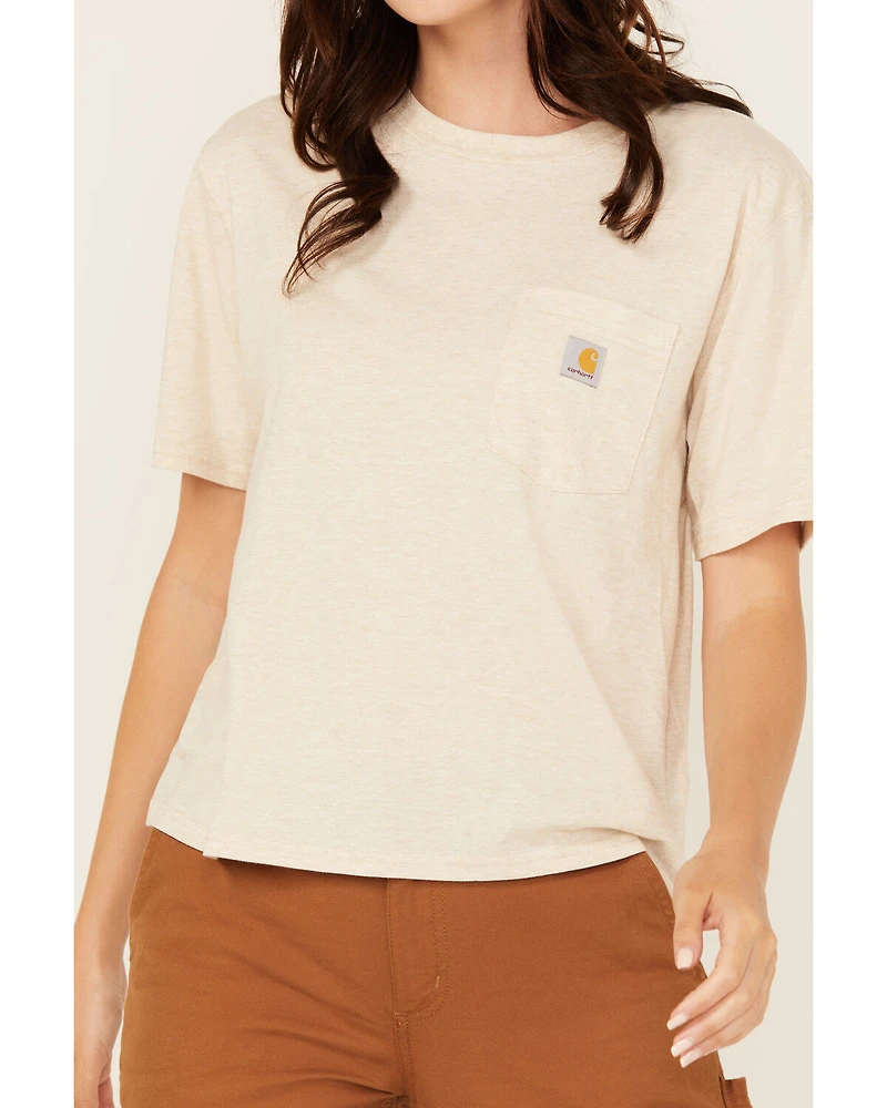 Carhartt Women's Tencel™ Fiber Series Loose Fit Short Sleeve Pocket Work Shirt