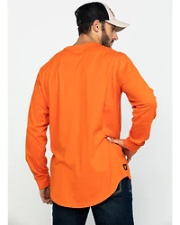 Hawx Men's Logo Long Sleeve Work T-Shirt - Big