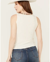 Shyanne Women's Beaded Fringe Tank