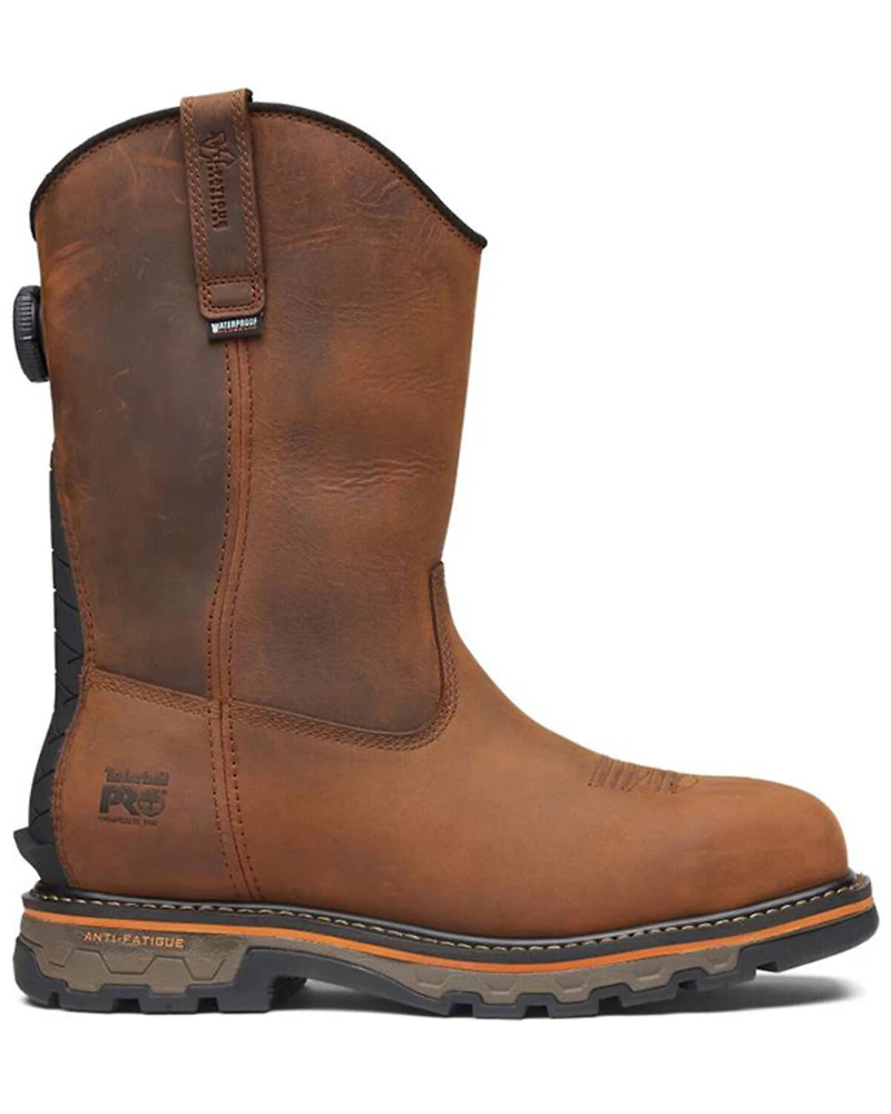 Timberland PRO Men's BOA® True Grit Pull-On Waterproof Work Boots - Composite Toe