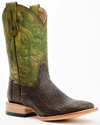 Cody James Men's Exotic Shark Western Boots - Broad Square Toe