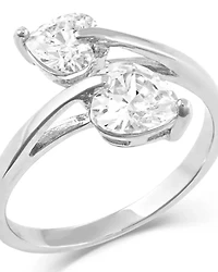 Montana Silversmiths Women's Lily Pad Crystal Wrap Ring