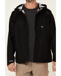 Hawx Men's Pro Elements Zip-Front Hooded Poly-Shell Work Jacket