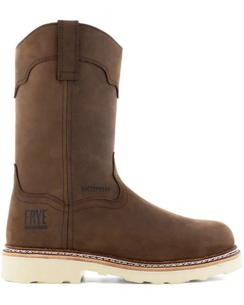 Frye Men's 10" Wellington Waterproof Work Boots - Steel Toe