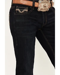 Rock & Roll Denim Men's Boot Barn Exclusive Pistol Dark Wash Stackable Straight Reflex Stretch Jeans