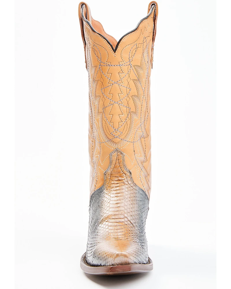 Dan Post Women's Zacatecas Exotic Watersnake Western Boots - Snip Toe