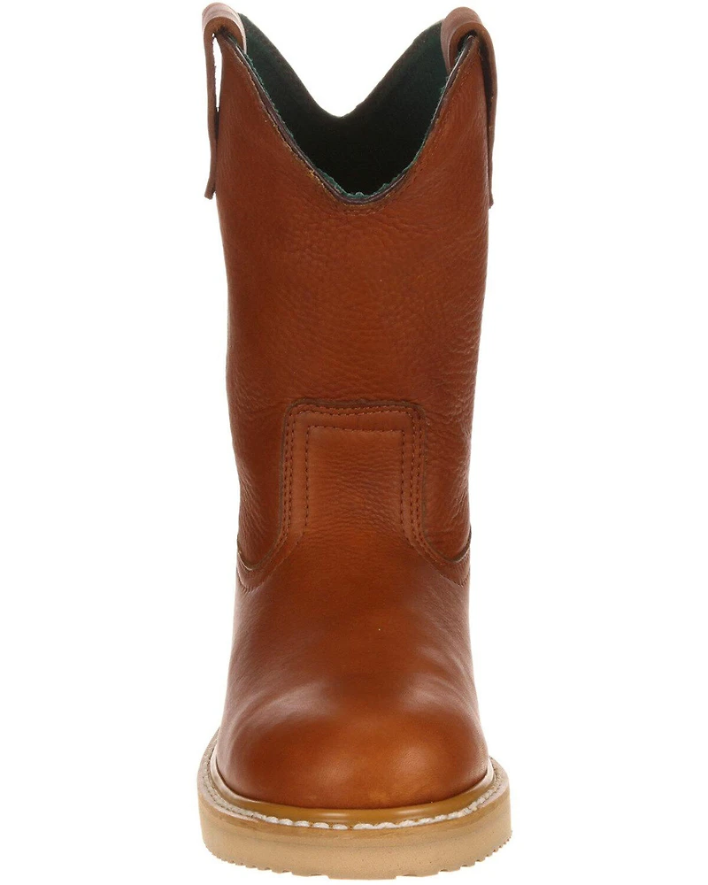 Georgia Boot Men's Wellington Barracuda Work Boots - Steel Toe