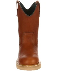 Georgia Boot Men's Wellington Barracuda Work Boots - Steel Toe