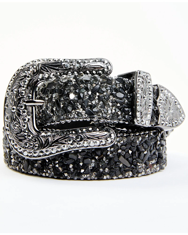 Shyanne Women's Mesh Bling Western Belt