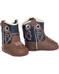 Double Barrel Infant Boys' Trace Baby Bucker Boots - Round Toe