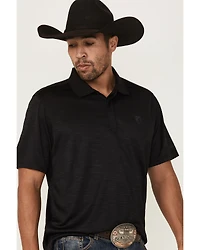 RANK 45® Men's Heeler Solid Short Sleeve Polo