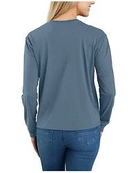 Carhartt Women's TENCEL™ Fiber Series Loose Fit Long Sleeve Graphic Pocket Tee