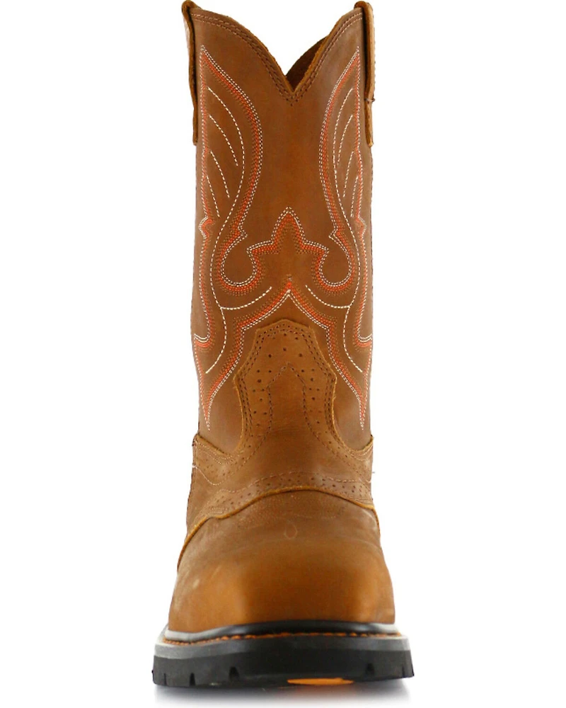 Cody James® Men's Broad Square Composite Toe Western Work Boots