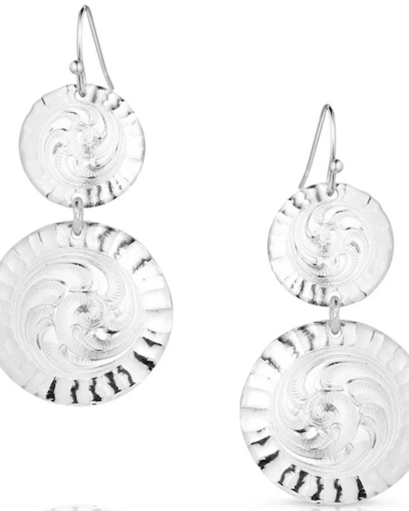 Montana Silversmiths Women's Sundance Concho Earrings