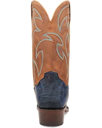 Dan Post Men's Exotic Ostrich Leg Western Boots - Square Toe