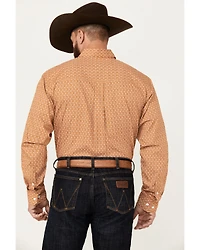 Cinch Men's Geo Print Long Sleeve Button-Down Western Shirt