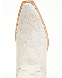 Shyanne Women's Lasy Floral Embroidered Western Boots - Snip Toe