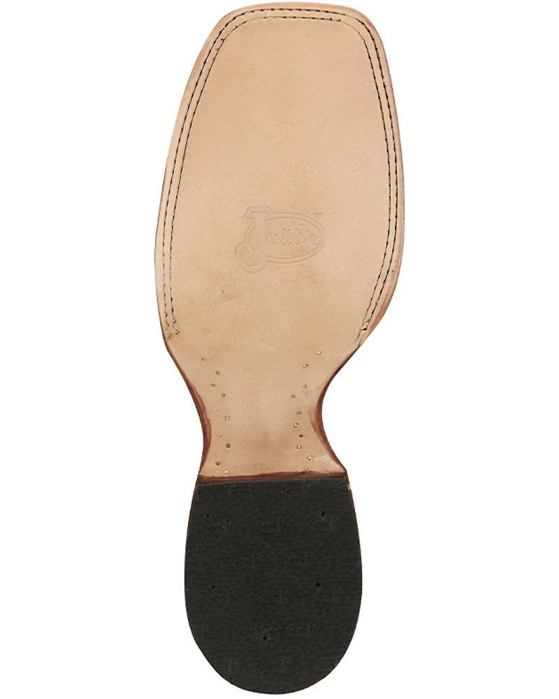 Justin Men's Hombre Western Boots - Broad Square Toe
