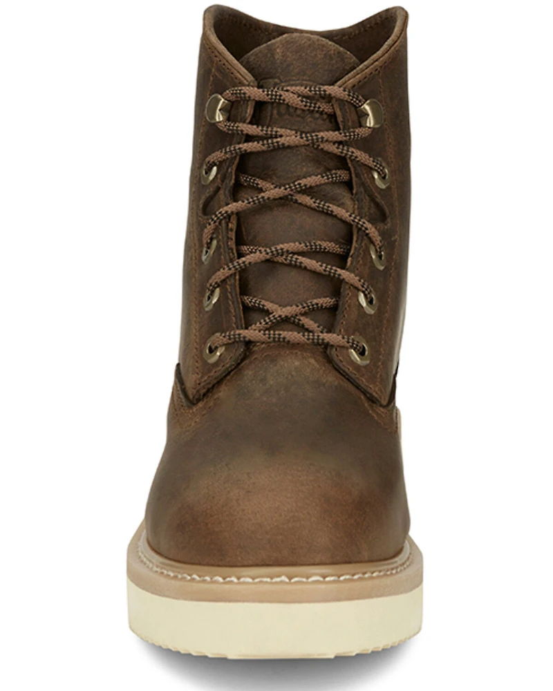 Justin Men's Maxwell 6" Work Boots - Soft Toe