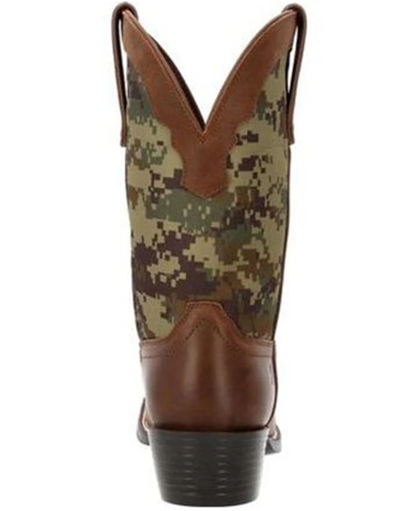 Durango Men's Westward Camo Western Performance Boots - Broad Square Toe